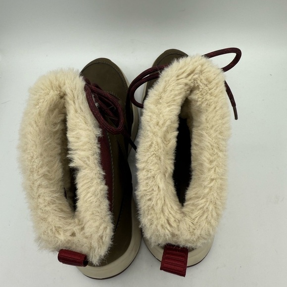 Timberland Women's Boroughs Project Waterproof lace up Boots Size 7.5 Olive - Picture 4 of 6